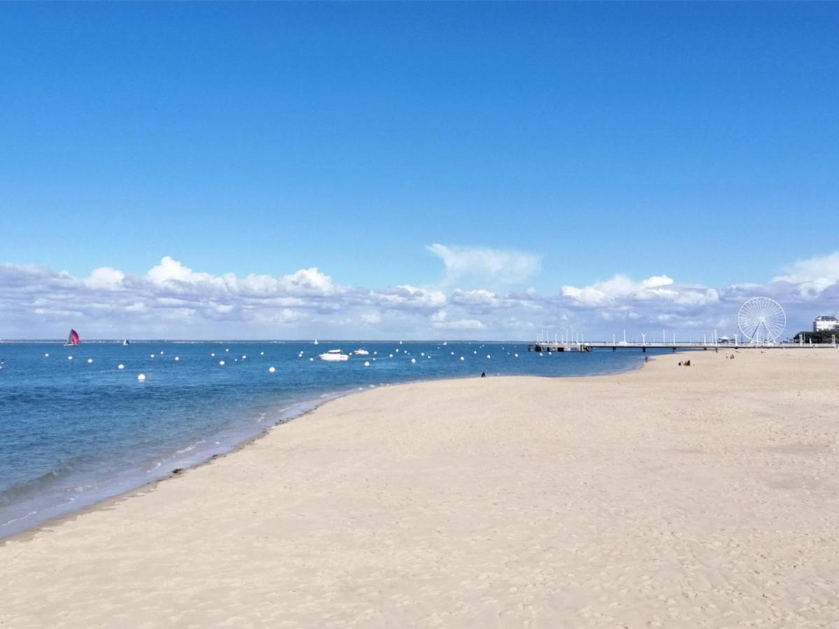 Arcachon Centre: Beau T2 53M² Avec Terrasse, Parking, Ascenseur, Proche Plage Et Commerces - Fr-1-420-93 Екстер'єр фото